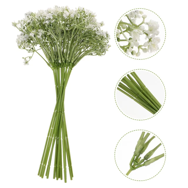 Simulated Gypsophila Baby Breath Artificial Dried Flowers Wedding Bouquet