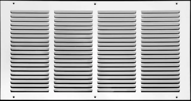 20" X 12" Steel Return Air Grille | HVAC Vent Cover Grill for Wall, Sidewall and