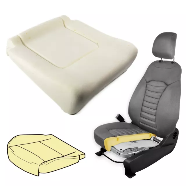 pour RENAULT MASTER 1998-2010 COUSSIN DE SIÈGE MOUSSE