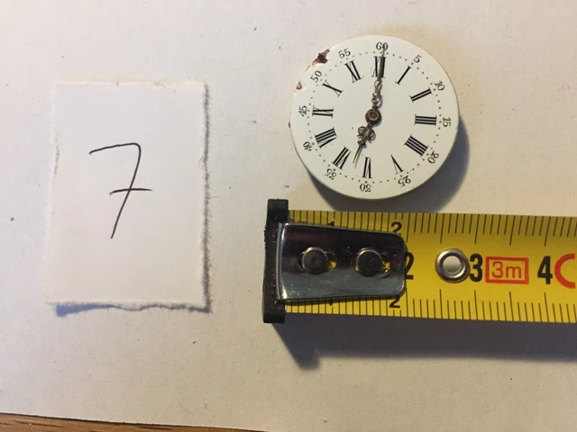 Mécanisme De Montre à Gousset Ancien - Pour Révision Ou Pièces - Occasion