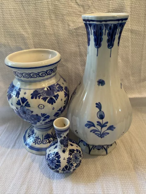 3 Vasen Delft