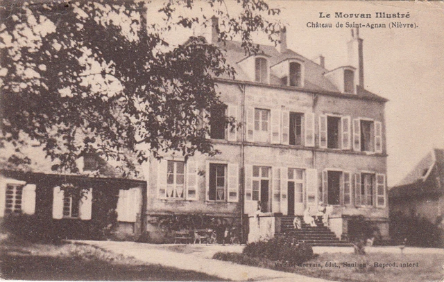 SAINT-AGNAN château éd gorvais timbrée