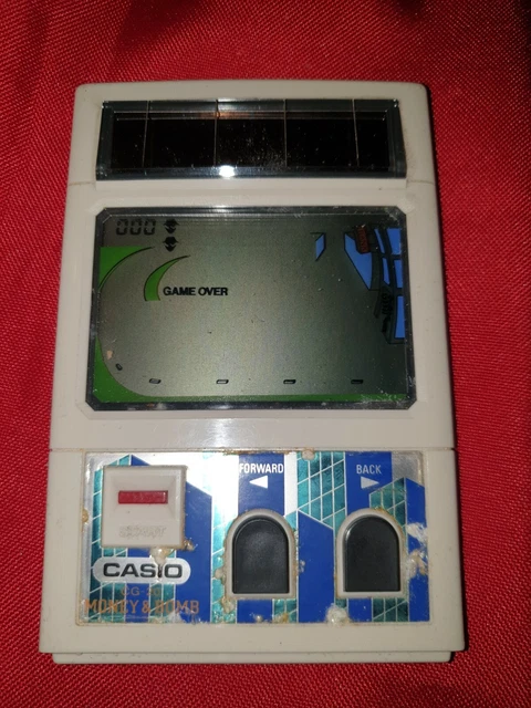 Ancienne console de jeu portable casio money & bomb CG-20 1982 Japon vintage