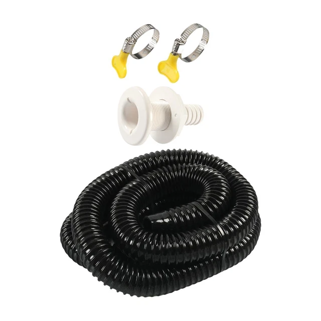 Tuyau Pneumatique PU Noir 10 Mètres - Diamètre 8mm Ext / 5mm Int - 14 Connecteurs + Coupe-tuyau + Ruban Adhésif Inclus