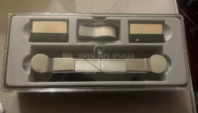 Empalmador de cinta de video Bib/empalmador y cinta dispensadora Nortronics de colección...