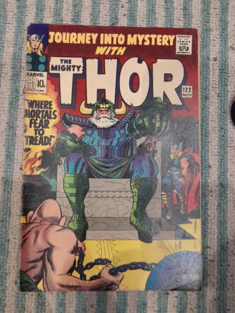 Journey into Mystery Thor 122 - 1965 - Kirby