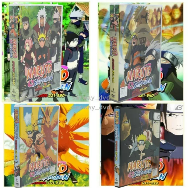 DVD ANIME NARUTO SHIPPUDEN Vol.541-620 ENGLISH DUBBED (BOX 4) Region All