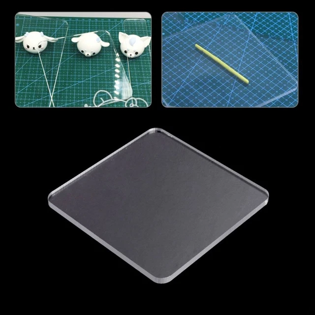 craft assiette la pression transparent clay l'acrylique la poterie workbench