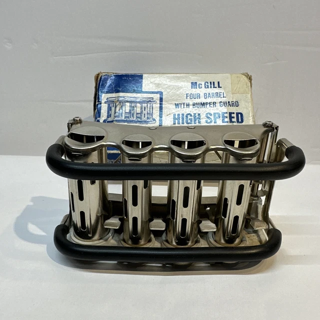 New McGill Four Barrel High Speed Coin Changer w/BUMPERS USA Made Original Box
