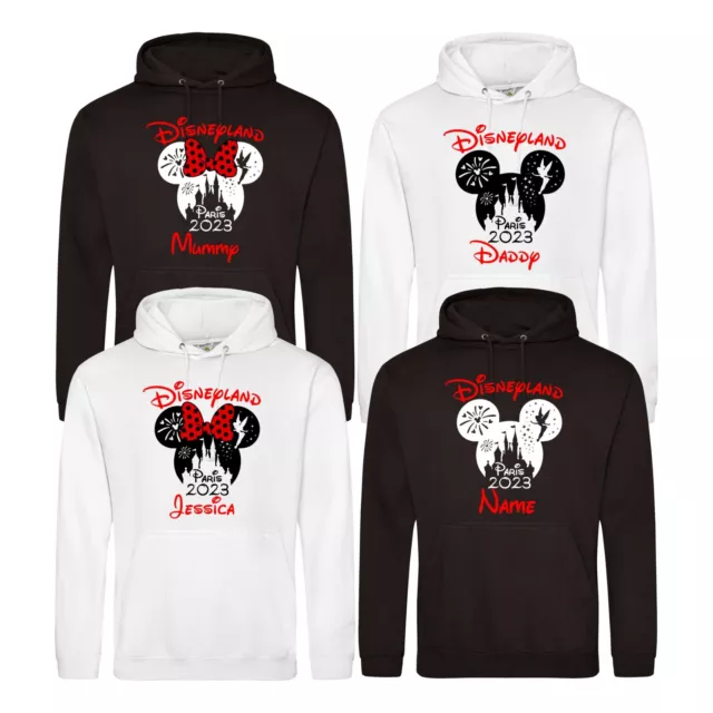 Personalised disneyland hoodies on sale