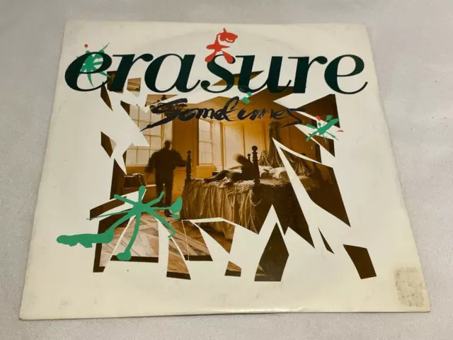 Erasure - Sometimes - Sexuality - Vinyl Record 7" Single - 1986 Mute 51
