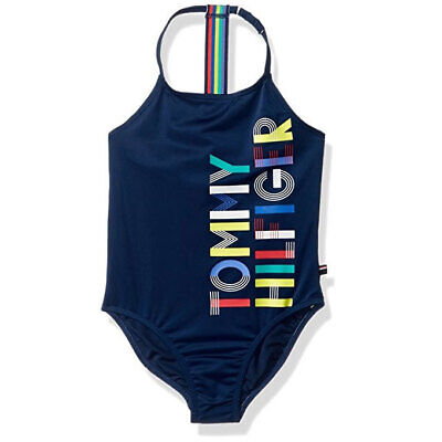 *NWT*Tommy Hilfiger Kids girl 5T Halter One piece Swimsuit