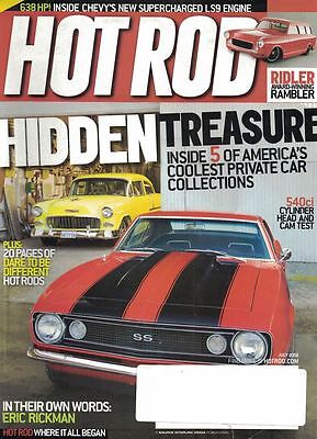 Hot Rod Magazine July 2008 Inside 5 of America's Coolest Private Car Collections