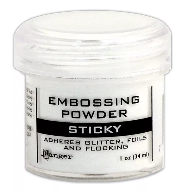 Ranger Sticky Embossing Powder   1oz Jar - Fill weight varies