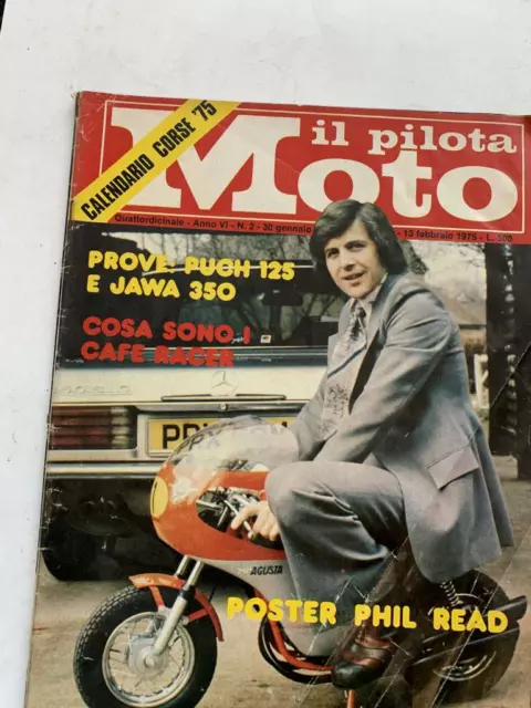 Il Pilota Moto 30 Gen-13 Feb 1975 Puch 125 Jawa 350