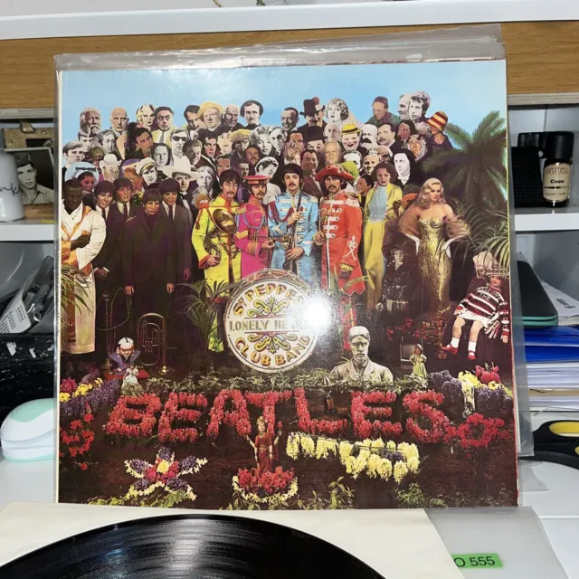 The Beatles Lp Sgt. Peppers Lonely Hearts Club Band O555
