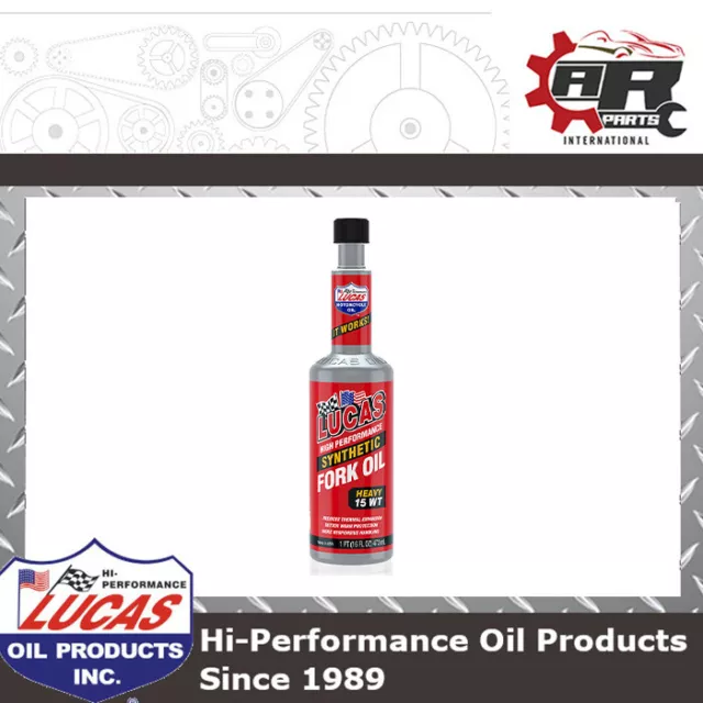 Lucas Oil - High Performance Synthetic Fork Oil - Heavy 15w - 473ml - 10773