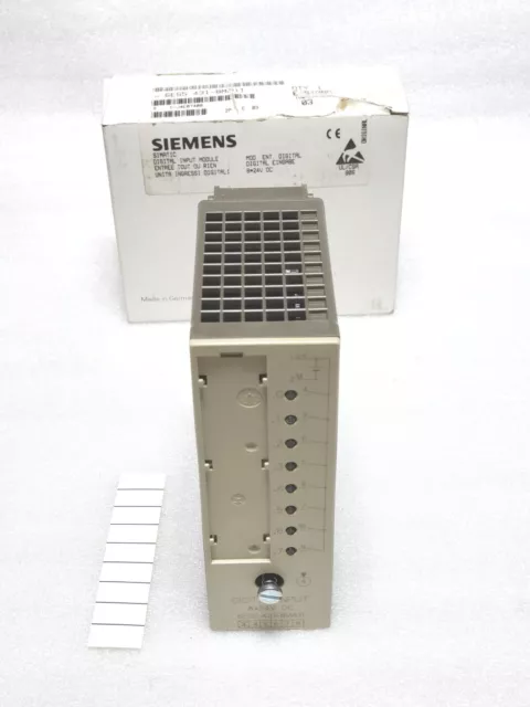 Siemens 6Es5 431-8Ma11 6Es5431-8Ma11 Plc Digital Input Module 8Di 24Vdc