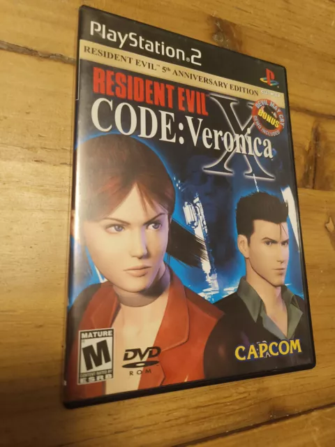 Resident Evil - Code Veronica X + demo disc Devil May Cry (2001) - Sony Playstation  2 - LastDodo