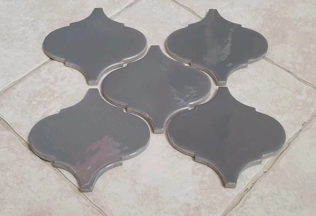 allen + roth 9-Pack Whte Glazed Ceramc Wall Tle