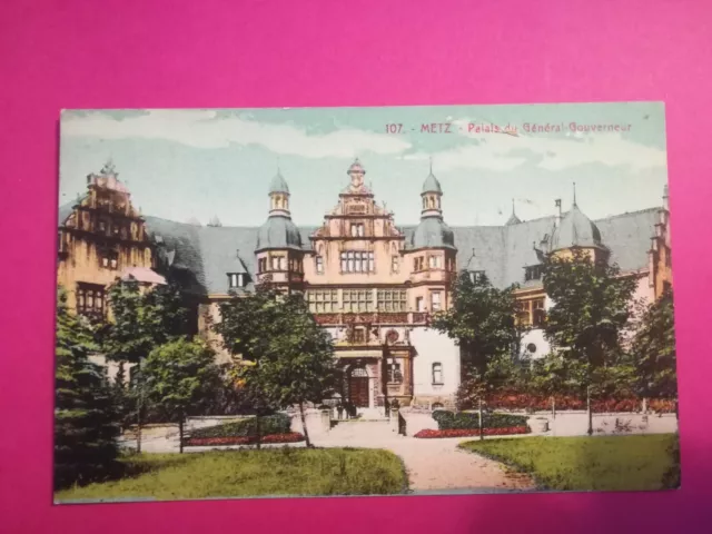 CPA Antique - Metz - Palace of / The General Governor 196