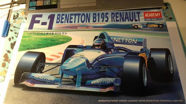 アカデミー 1⁄20 ベネトン B195 ルノー F1 | プラモデル 通販 ACADEMY