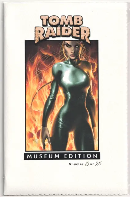 Tomb Raider #25 Museum Edition Michael Turner Variant Jay Company Coa Ltd 25