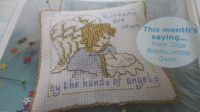 'Dreams Are Sewn....' Stitcher's Sayings cross stitch chart