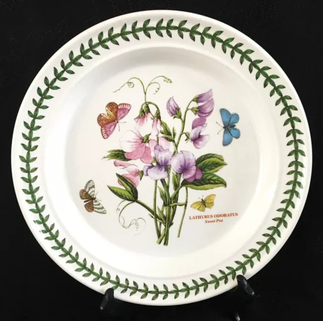 PORTMEIRION BOTANIC GARDEN - GRANDE ASSIETTE 27 cm - LATHYRUS ODORATUS - SUPERBE