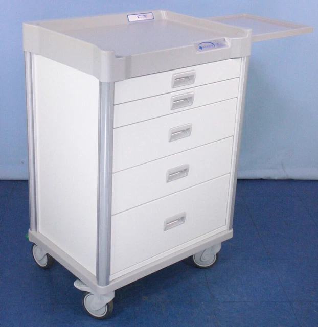 LogiQuip QT Procedure Cart Medical Treatment Cart Crash Cart Supply Cart