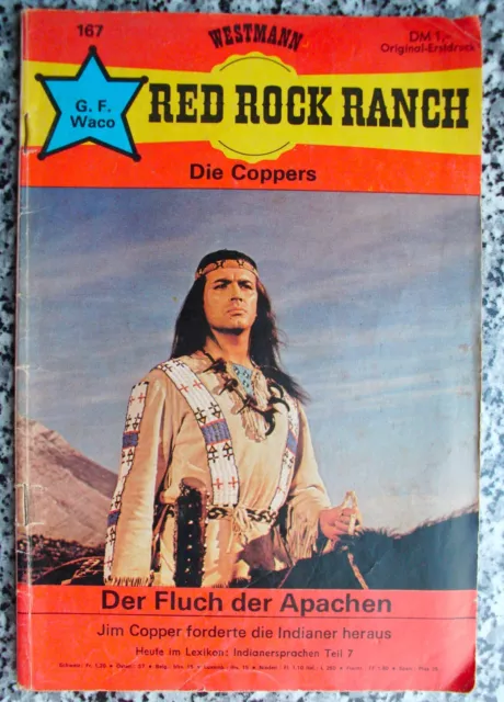 G. F. Waco - Red Rock Ranch - Der Fluch der Apachen - Western Original Erstdruck
