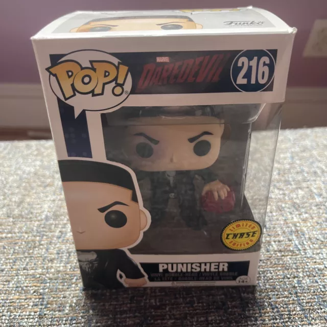 Funko Pop! Punisher CHASE #216, Daredevil, Marvel