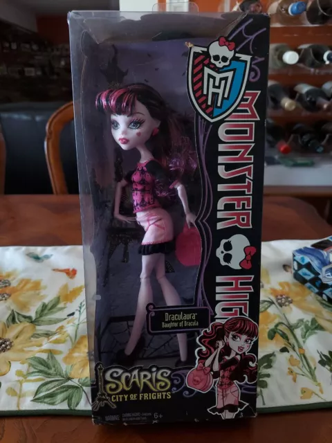 Mattel Monster High Scaris City Of Frights Draculaura Doll Y0396 2012 49 99 Picclick