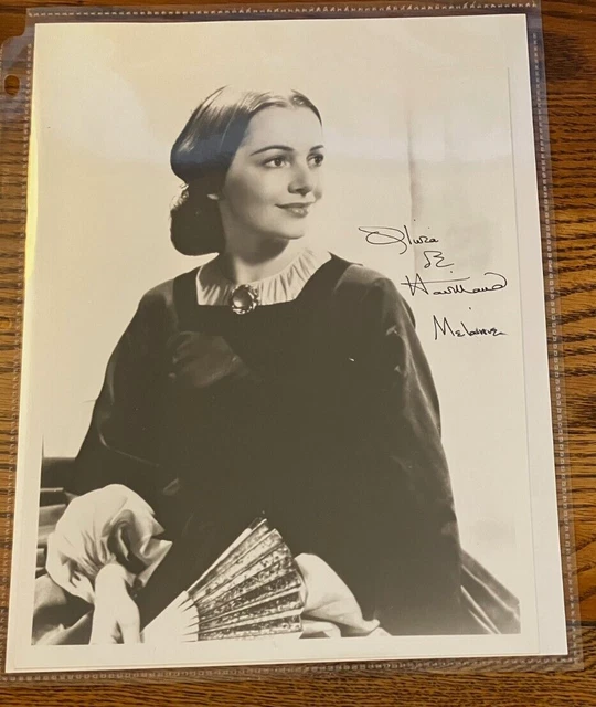 Olivia de Havilland - Classic Hollywood Actress - Autographed 8x10 Photo No COA