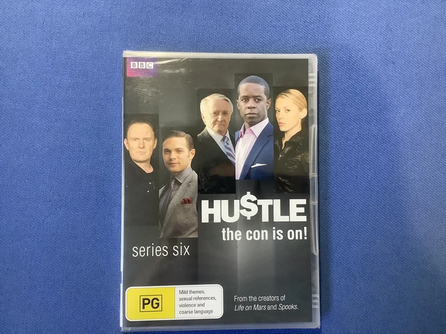 Hustle : Series 6 (DVD, 2010) BBC - Brand New Sealed Region 4