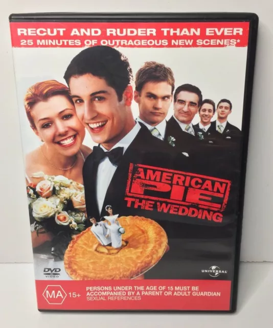 American Pie The Wedding DVD As New PAL Reg 2 & 4