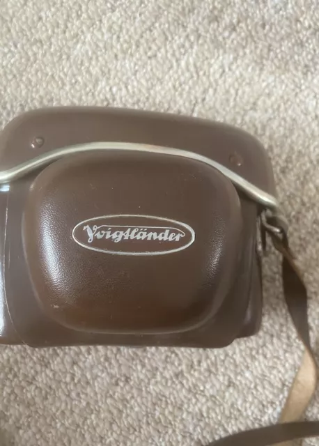 Voigtlander VITO CLR Vintage 35mm Camera - Lanthar f2.8 50mm Lens + Leather Case