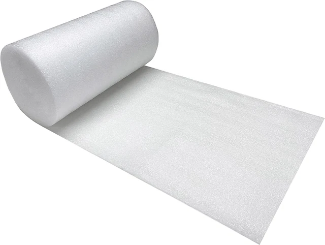 Foam Wrap Roll  Wide  50 Ft  Thickness Perforated Every