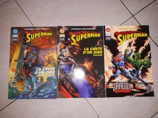 Superman Hors Serie Lot De 3 Numeros Dc Semic