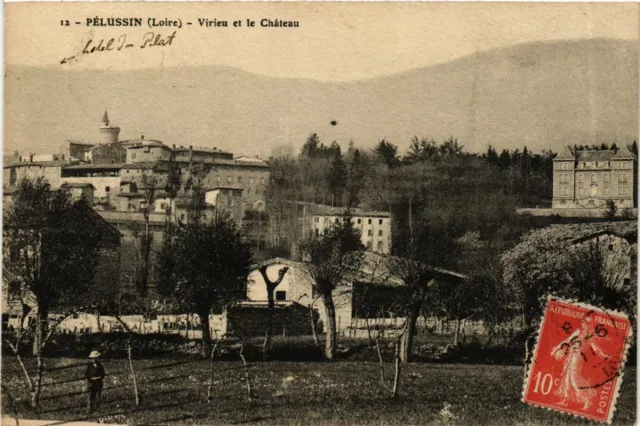 CPA Pelussin- Virieu et le Chateau FRANCE (907013)