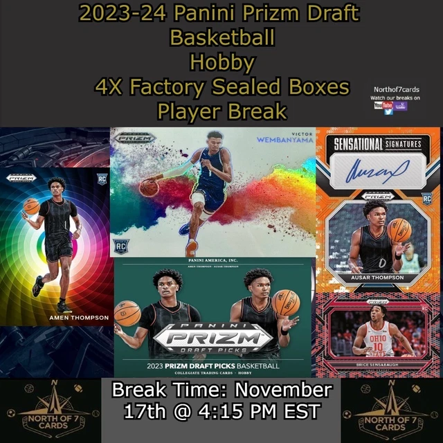 OMAHA BILIEW 202324 Panini Prizm Draft Basketball 4X Box Player Break