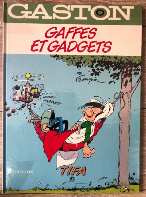 Gaston 0 Franquin Publicitaire Tifa Eo 1985 Etat Comme Neuf