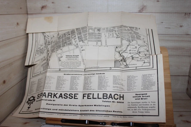 Stadtplan Von Fellbach