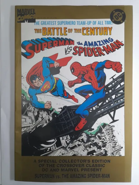 Battle of the century Superman vs Amazing Spiderman Gold Edition NM.Mavel comics