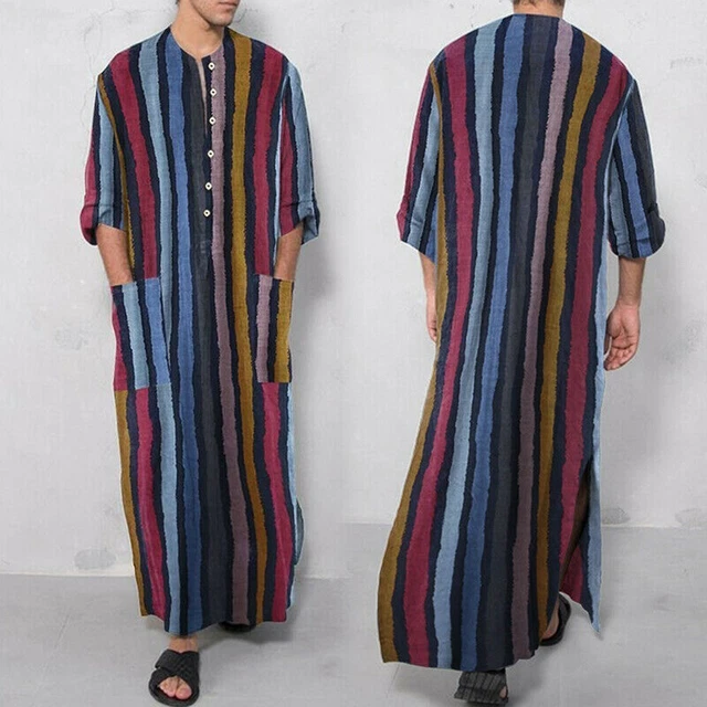 Kimono Lungo Da Spiaggia In Stile Boho Per Donna - Maxi Vestaglia Leggera Con Stampa Foglie, Taglia Unica, Abito Copri Costume O Camicia Da Notte - 4