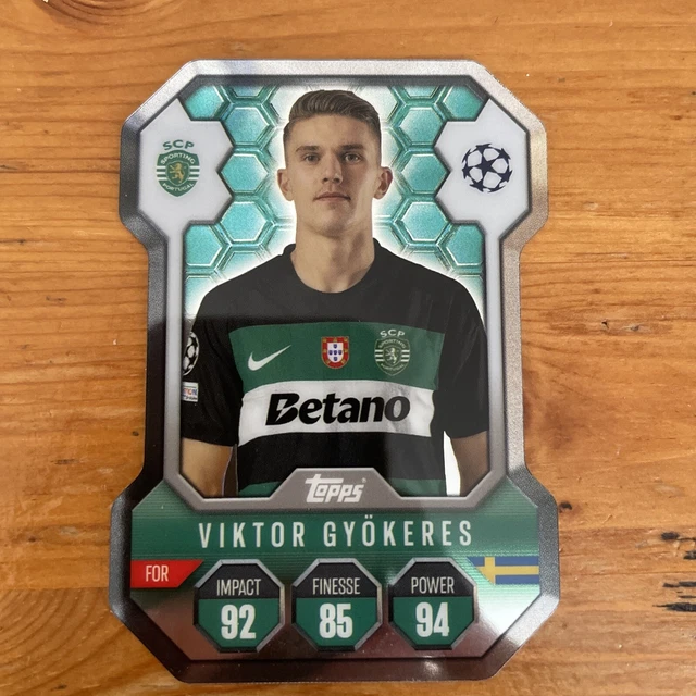 TOPPS MATCH ATTAX 2024/2025 24/25 VICTOR GYOKERES Chrome Pro Elite
