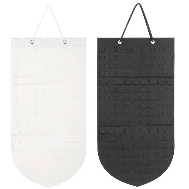 Elegante Organizador de Pared de Fieltro Colección Botones Pantalla Portable Alfiler