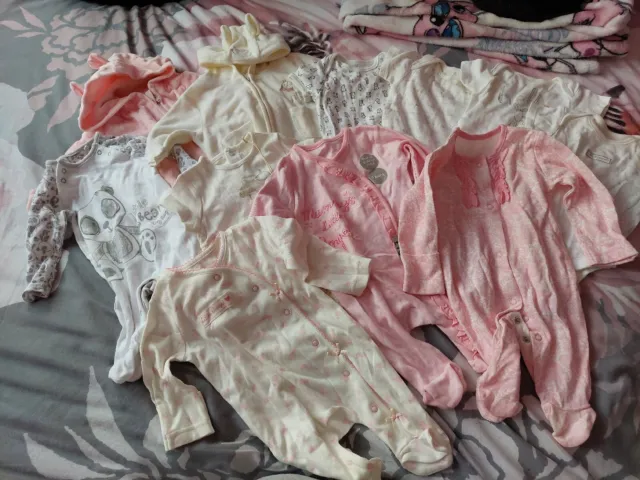 Baby Girls Clothes First Size New Born Bundle