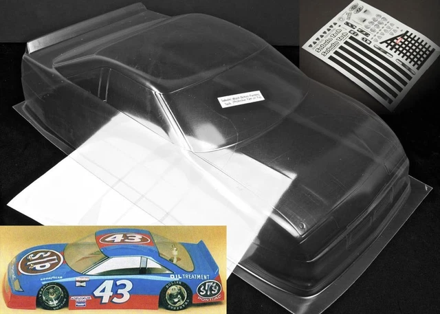 thumbnail image 2 of Sabula Tech BL2389 1984 Raven Pan Car Body For Team Associated RC10L 1/10 Vintage 2 of 6