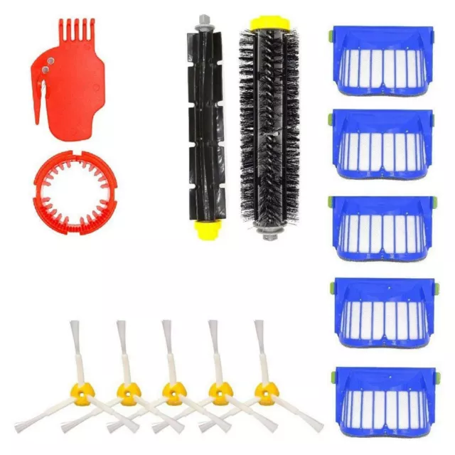 Brush Filter Kit For iRobot Roomba 600 Series 610 620 630 640 650 660 670 680